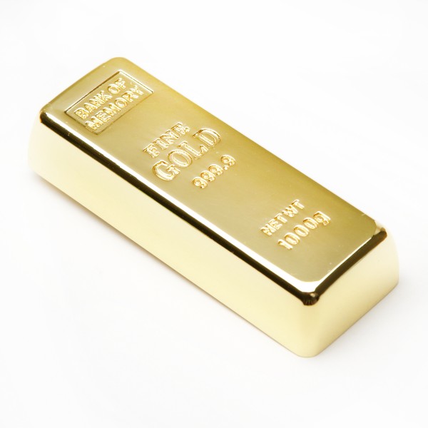 USB Stick Goldbarren